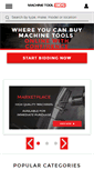Mobile Screenshot of machinetoolbids.com